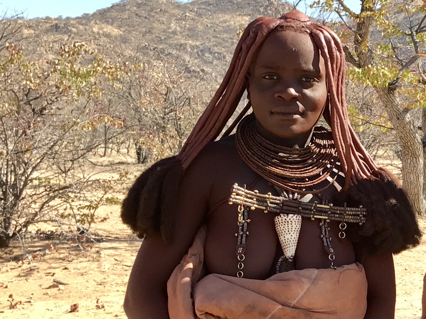 Himba vrouw